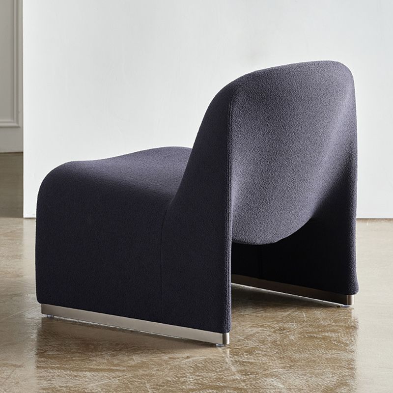 Scandinavian Accent Room Chair 24.8" Wide Fabric Lounge Accent Chair