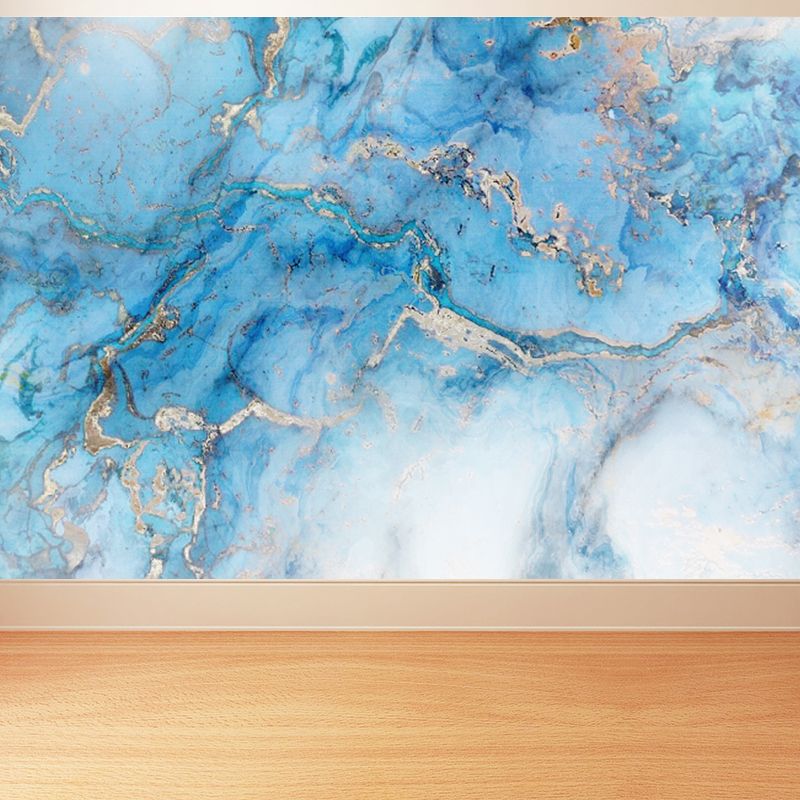 Stain Resistant Abstract Pattern Mural Non-Woven Modern Wall Decor for Girls Room