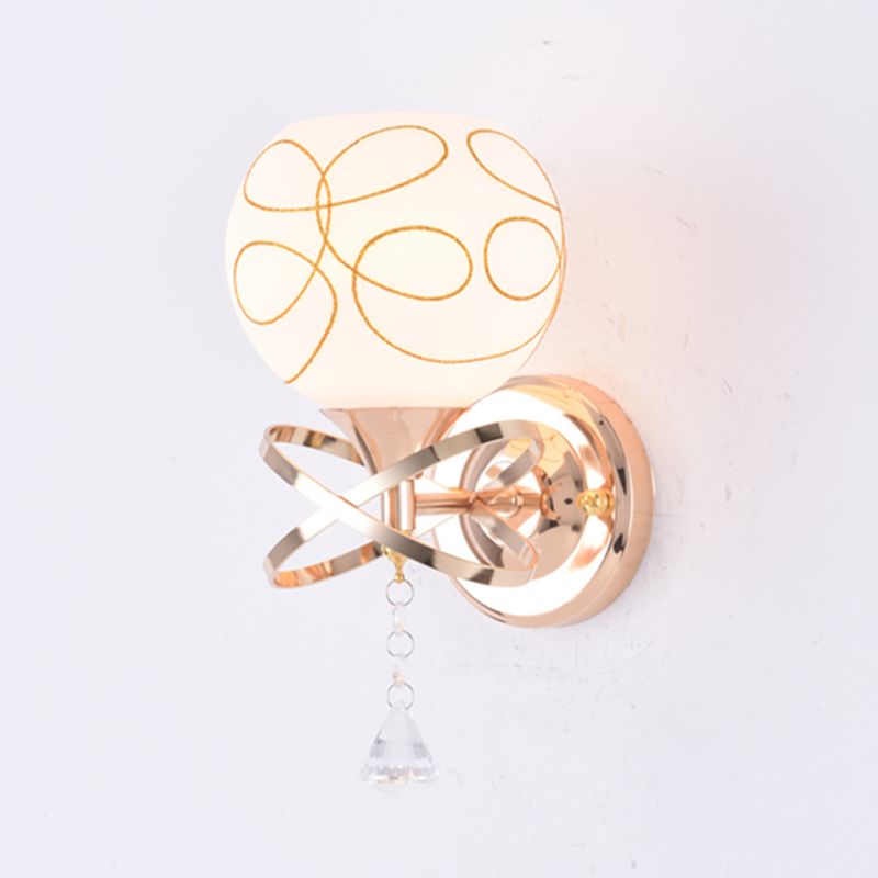 Modern Simple Iron Vanity Light Ball Shape Vanity Lamp for Living Room