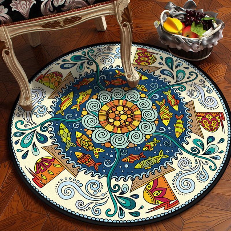 Chique bloemenpatroon RUG MEEST MEEMERDE Morokkaanse tapijt Synthetische Synthetische wasbare antislip ruglek Stain resistent tapijt voor voordeur