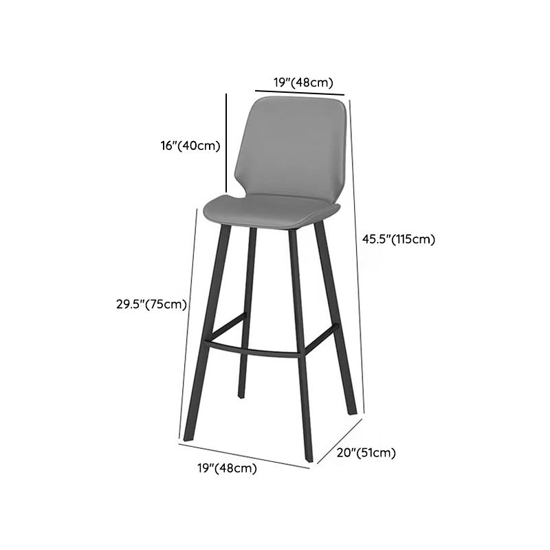 Modern Bar Table Set 1/2/3 Pieces Stone Rectangle Bar Set with Upholstered Stools