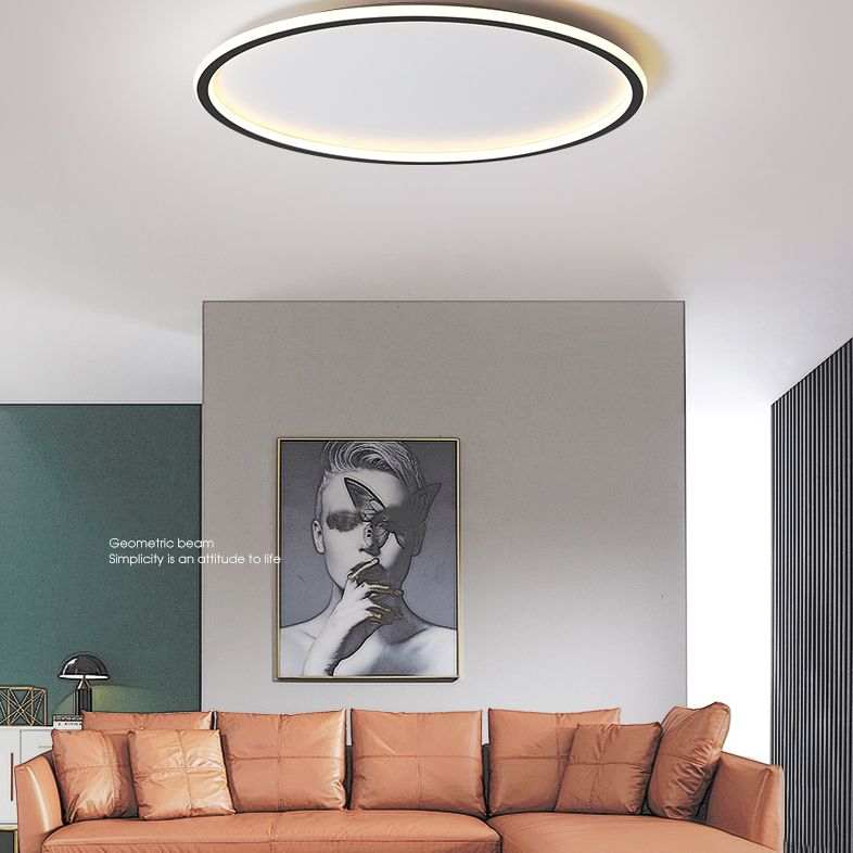 Modern Flush Mount Ceiling Light LED Lighting Circle Lighting Indoor Foyer Bedroom Shop Lighting