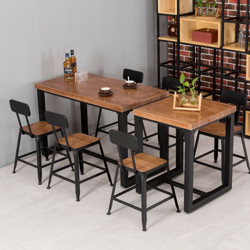 Trestle Base Furniture per la casa in stile industriale Collezione sala da pranzo per sala da pranzo