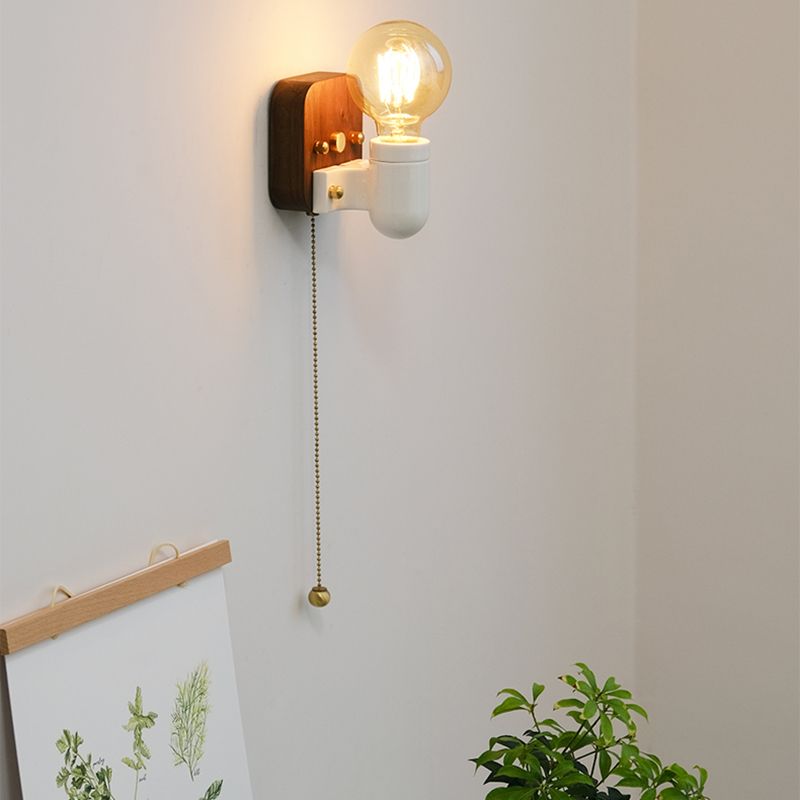 Industrial Wall Mounted Lighting 1-Light Wall Lamp for Bedroom