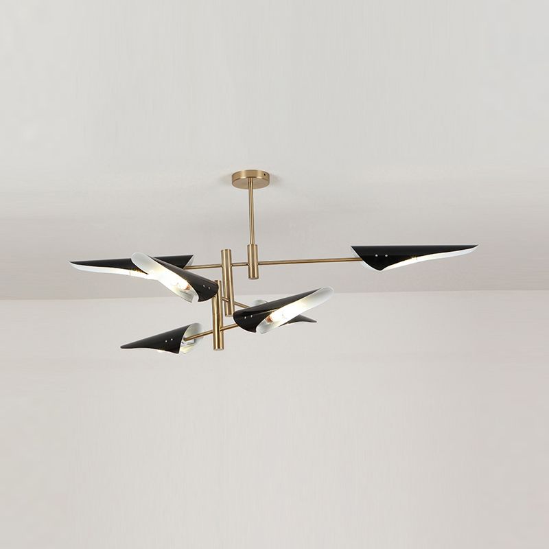 Modern Style Metal Chandelier Light Simple Pendant Light for Dining Room