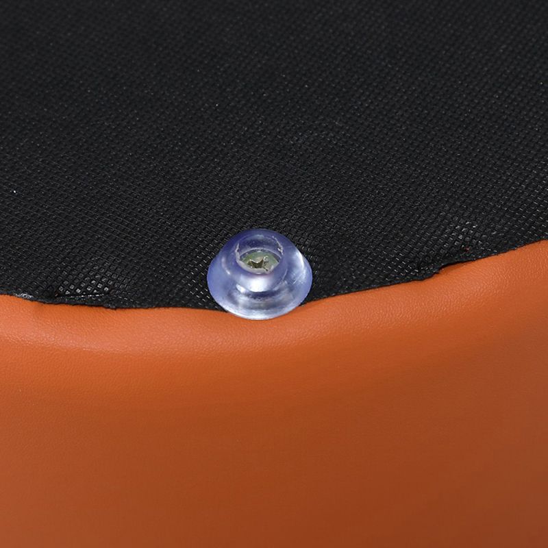 Genuine Leathe Ottoman Square Modern Water Resistant Tufted Cube Ottoman