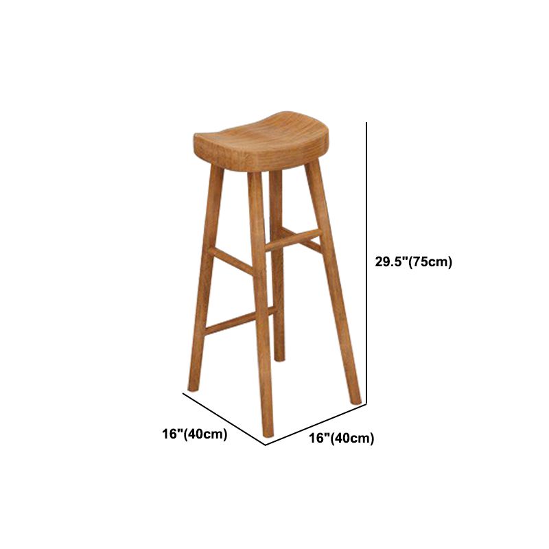 Glam 1/2/3 Pieces Bar Table Set Rectangle Wooden Bar Table with Bar Stool