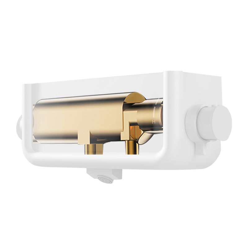 Modern Shower Set Slide Bar Adjustable Shower Head Wall Mounted Shower System