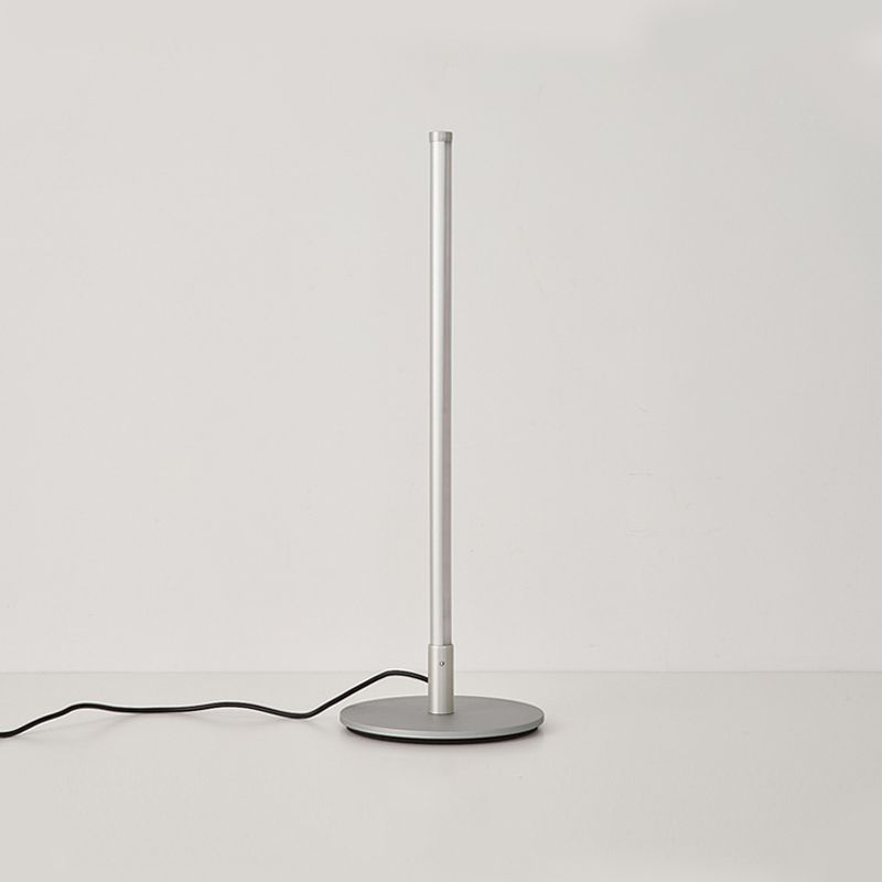 Modern 1-Light Table Lamp Linear Eye Protection Table Light for Dormitory