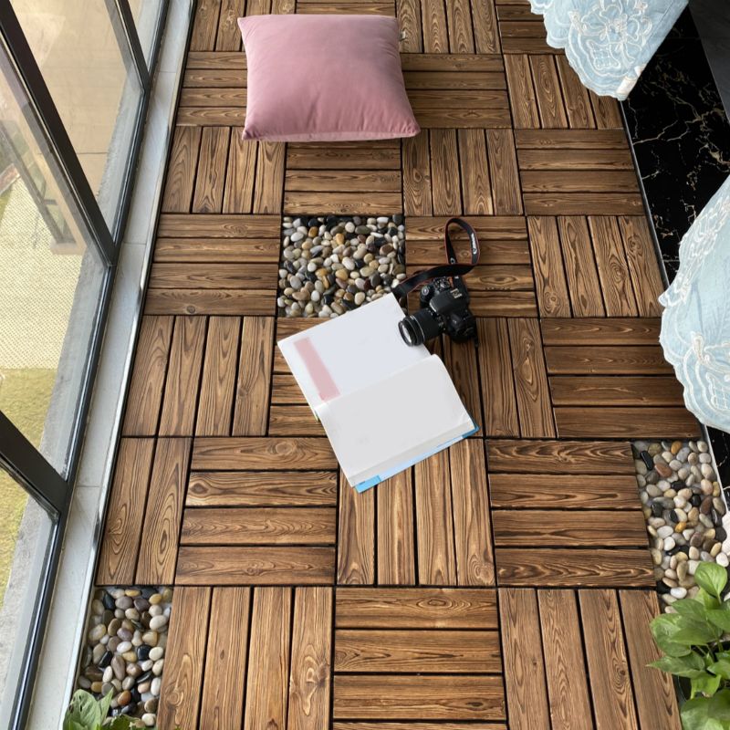 Outdoor Composite Deck Tiles Snapping Striped Detail Kit Deck Tiles