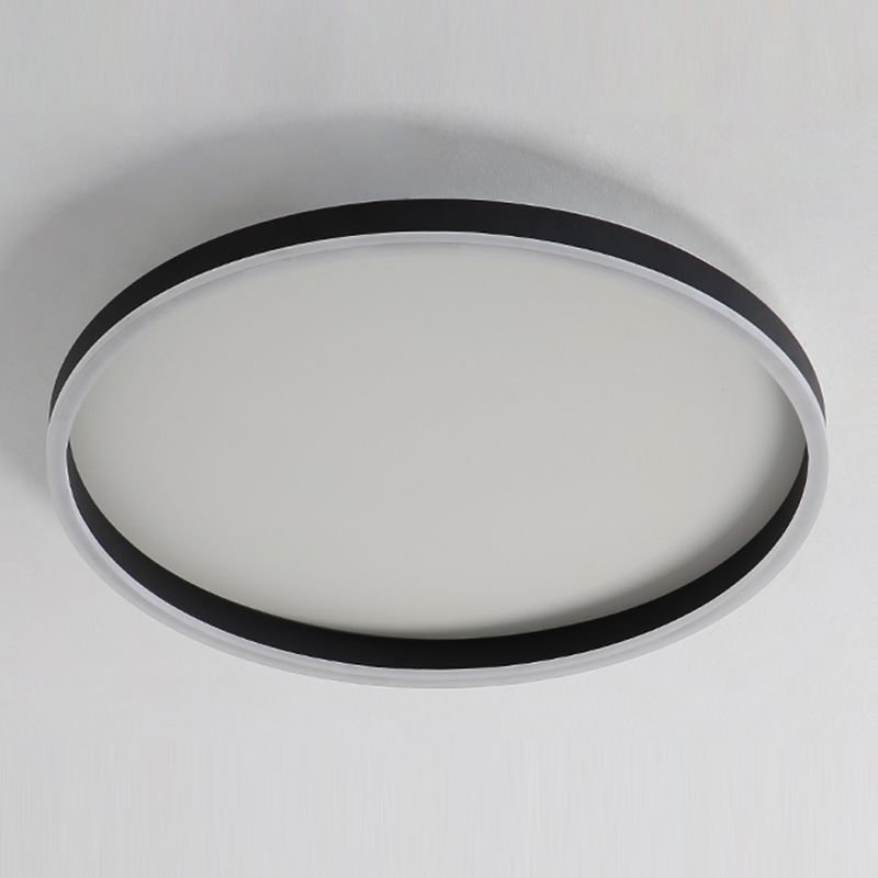 Luminaire encastré rond à LED simplicité plafonnier encastré pour salon