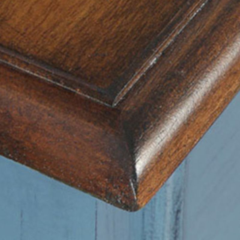 Bedroom Storage Chest Wooden Nautical Vertical Chest with Drawers