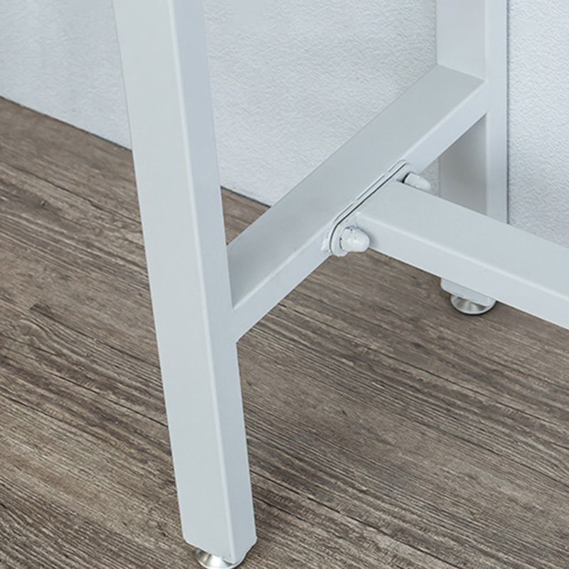 1/5 Pieces Industrial Rectangle Bar Table Set Wooden Counter Table with High Stools