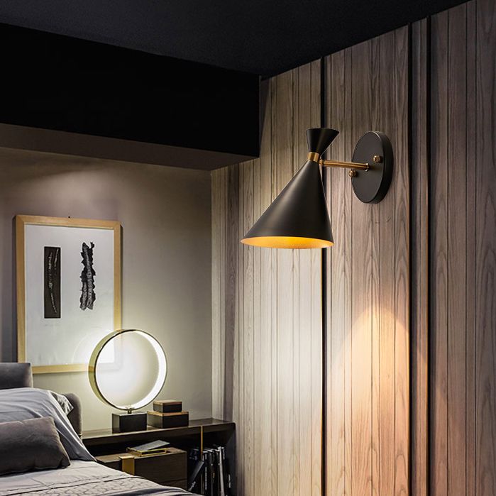 Noordse mode -metalen SCONCE LIMMUTE POSTMODERN STIJL MURSE SCONCE VOOR LIDE ROOM