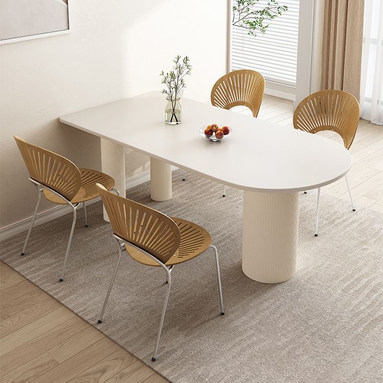 Dining Room Dinner Kitchen Table Contemporary Stone Dining Table