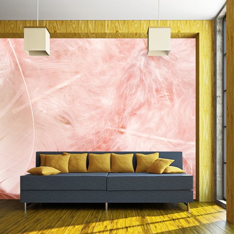 Beautiful Plumage Wall Decor for Bedroom Living Room,Custom Size Available