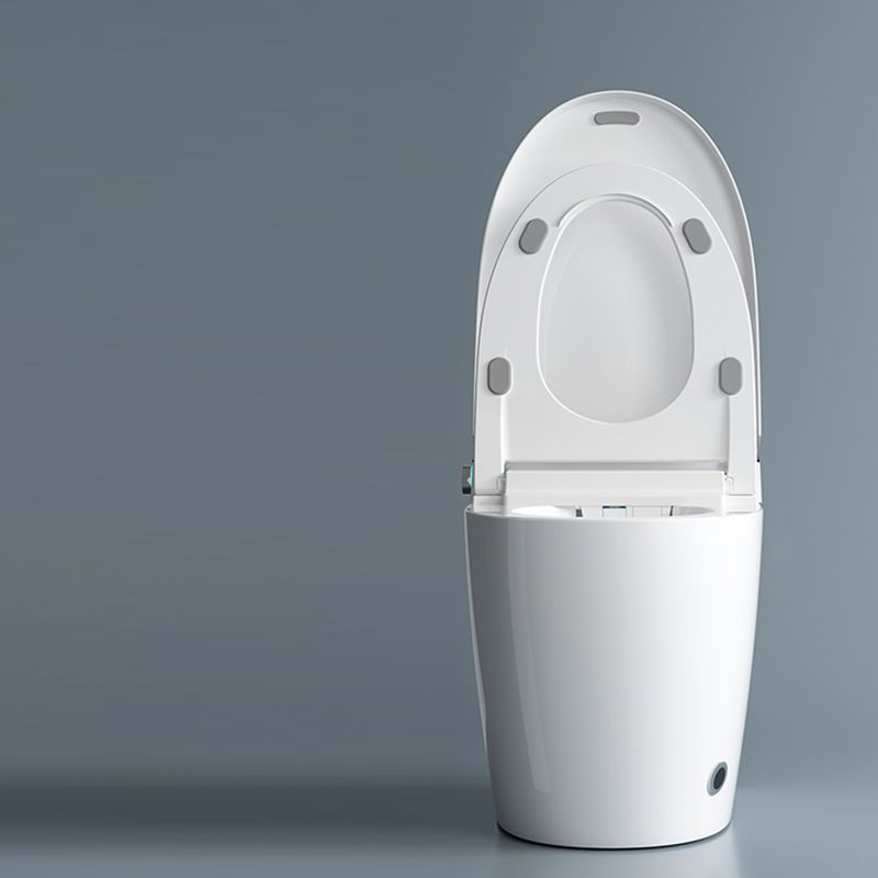 One Piece Toilet Modern Flush Toilet Porcelain Floor Mounted Siphon Jet Toilet