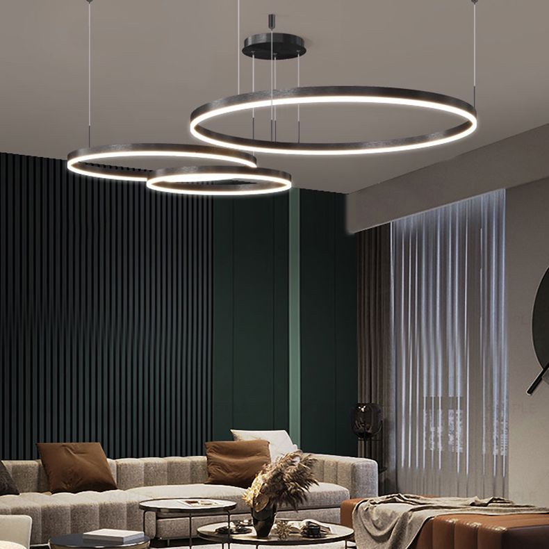 Modern Chandeliers For Dining Room Round Chandelier Lighting Fixtures Metal Chandelier