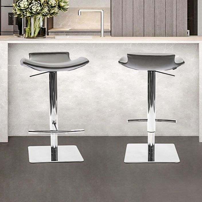 Adjustable Bar Stool Industrial Backrest Counter Stool for Bristol