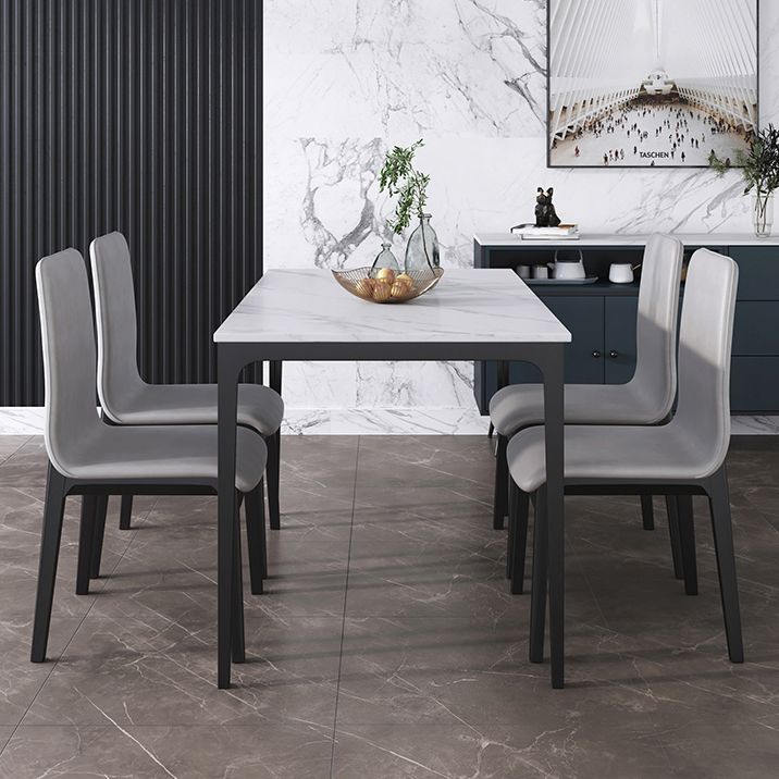 Silla auxiliar industrial tapizada para el hogar Parsons Silla de comedor con acabado mate (juego de 2)