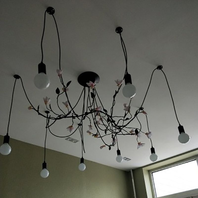 Minimalistische Spider verstelbare industriële hanglampverlichting voor woonkamer