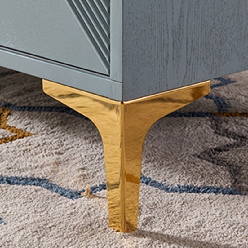 Contemporary Glam Chest Dresser Wooden Storage Chest with Drawers