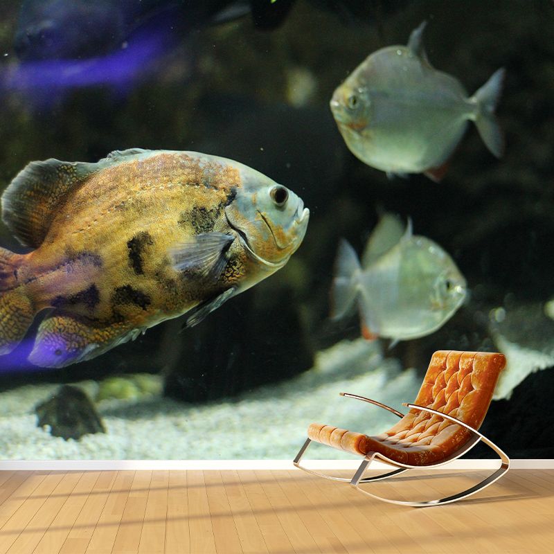 Beautiful Undersea World Mural Decal for Indoor Decor, Custom Size Available