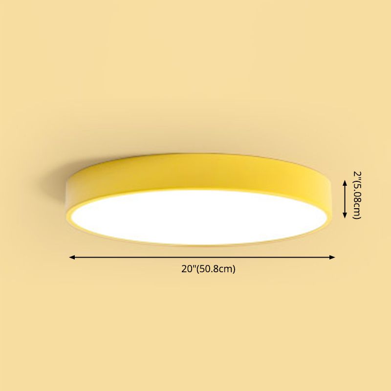 Ronde inbouwverlichtingsarmaturen Moderne stijl acryl 1-lichts inbouwverlichtingsarmaturen