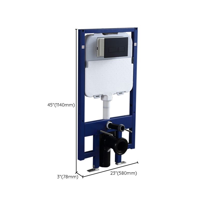 Modern Wall Mount Flush Toilet All-In-One Siphon Jet Toilet Bowl