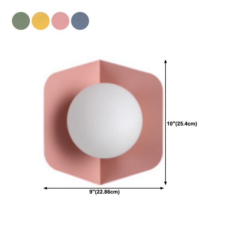 Contemporary Wall Light Macaron Lighting for Living Room Home