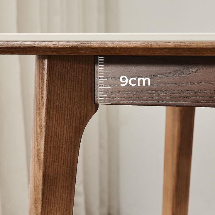 1/4/6/7/9 Pcs Modern Style Rectangle Stone Standard Height Dining Table Furniture