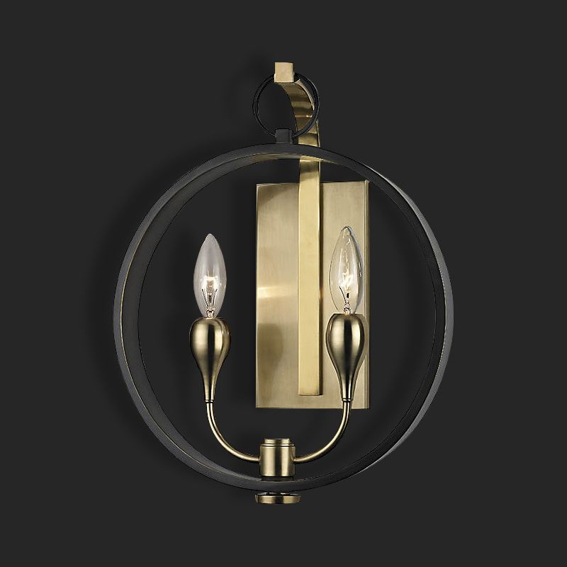 Modern Wall Sconce Linear Shape Wall Light with Metal Shade for Living Room