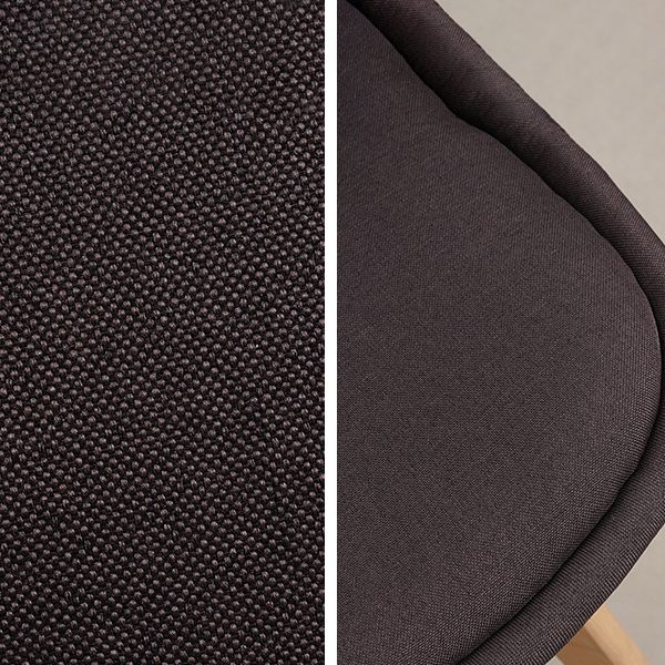 Wood Scandinave Brasserie Plaide 17 '' Wide Parsons Chaies Dining