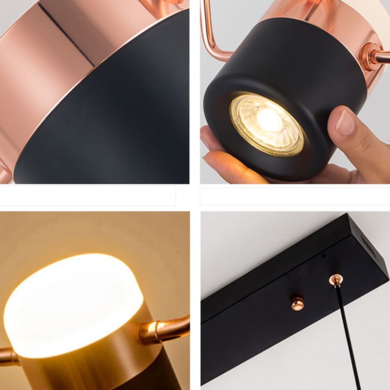 Hedendaagse stijl Cilinder Island Lighting Metal Island Lighting Ideas