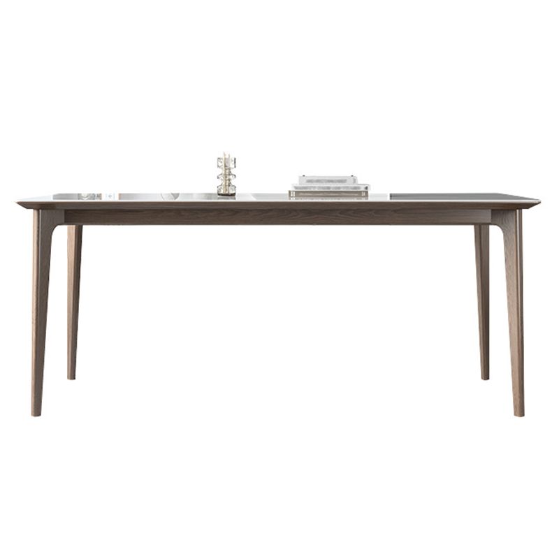 Designer Style Sintered Stone Top Dining Set Rectangle 1/3/4/5/7 Pieces Dinette Table Set