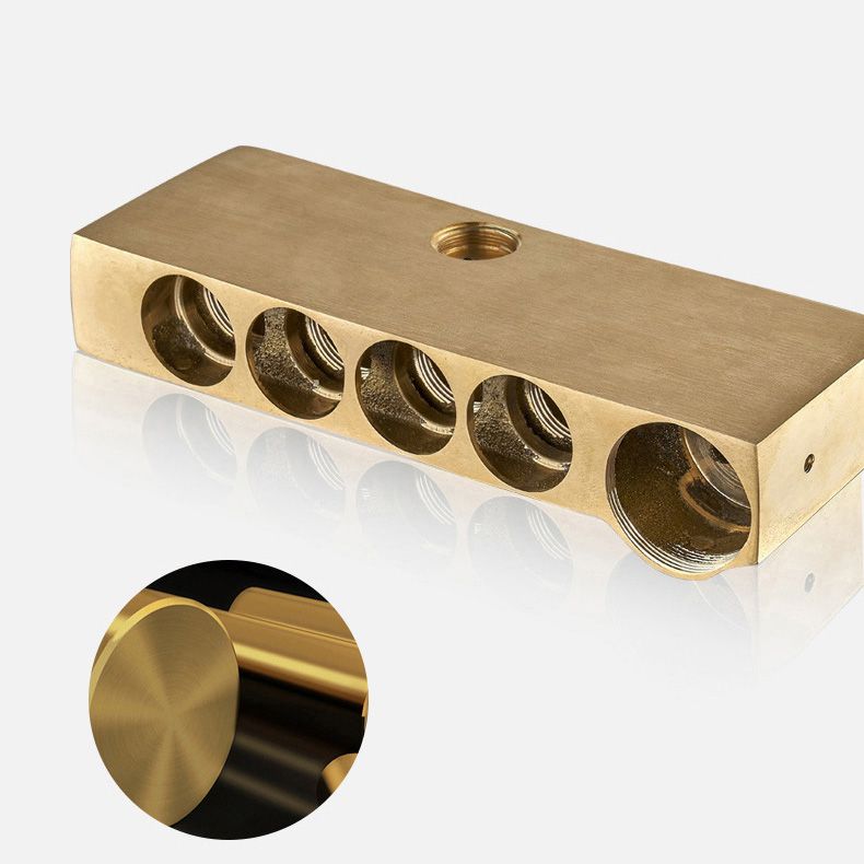 Adjustable Spray Pattern Shower Combo Metal Arm Shower Faucet Arm Shower Head