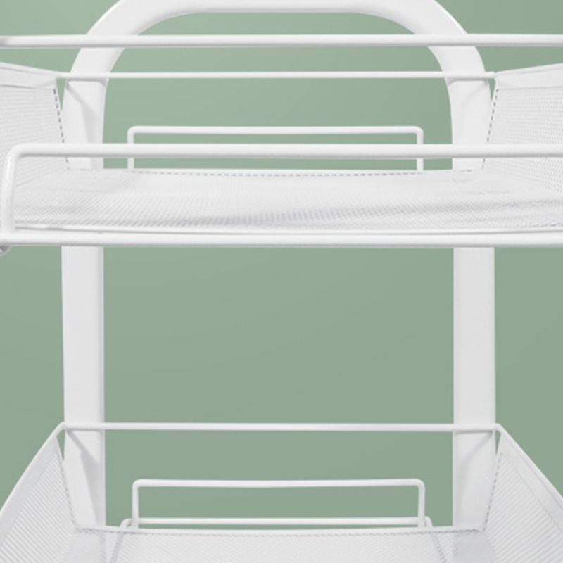 Standard Metal Bookshelf Contemporary Open Back Bookcase with Shelves