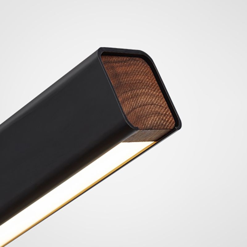 Suspendu de style Long Strip Island Long Light Light pour salle à manger