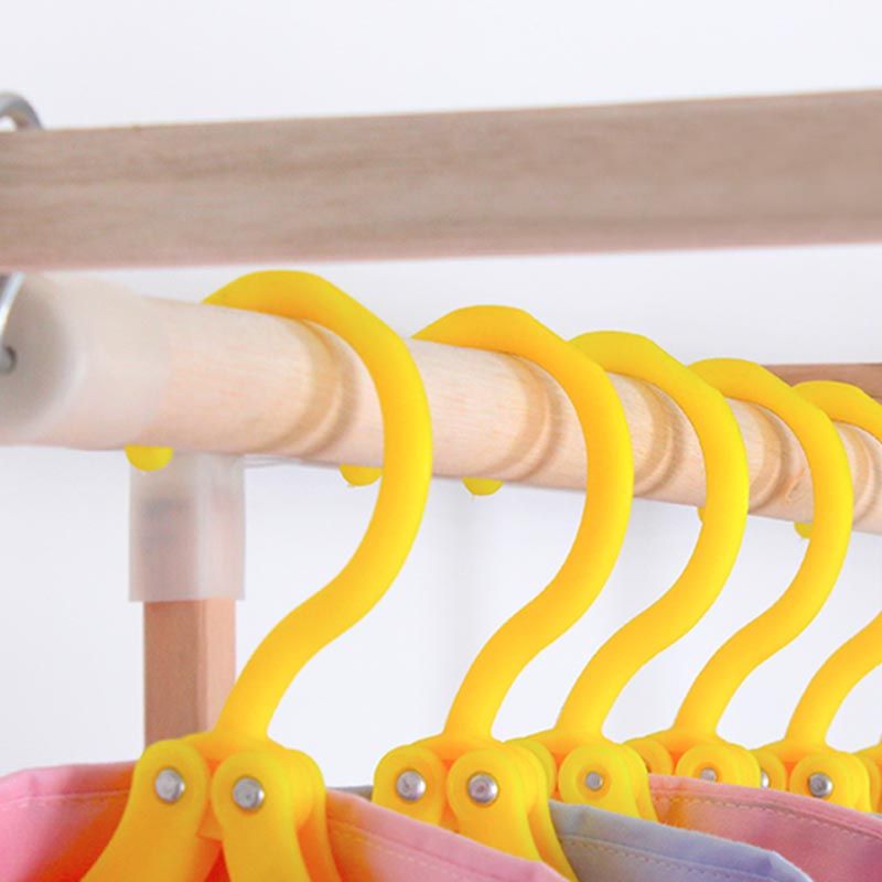 Contemporary Style Wardrobe Solid Wood 1-Door Wardrobe Closet for Home