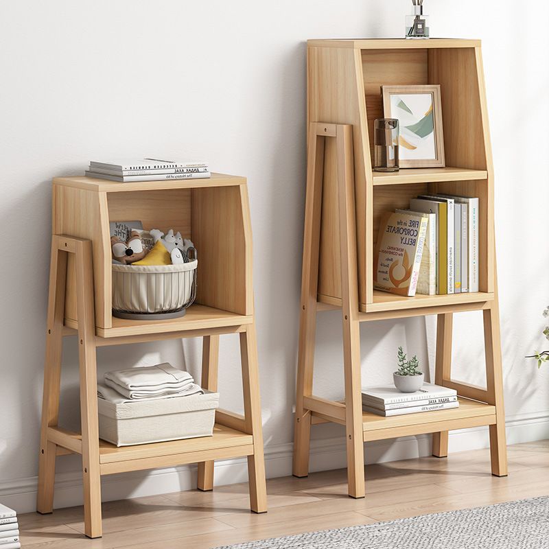 Vertical Bookcase Scandinavian Engineered Wood Shelf Bookcase