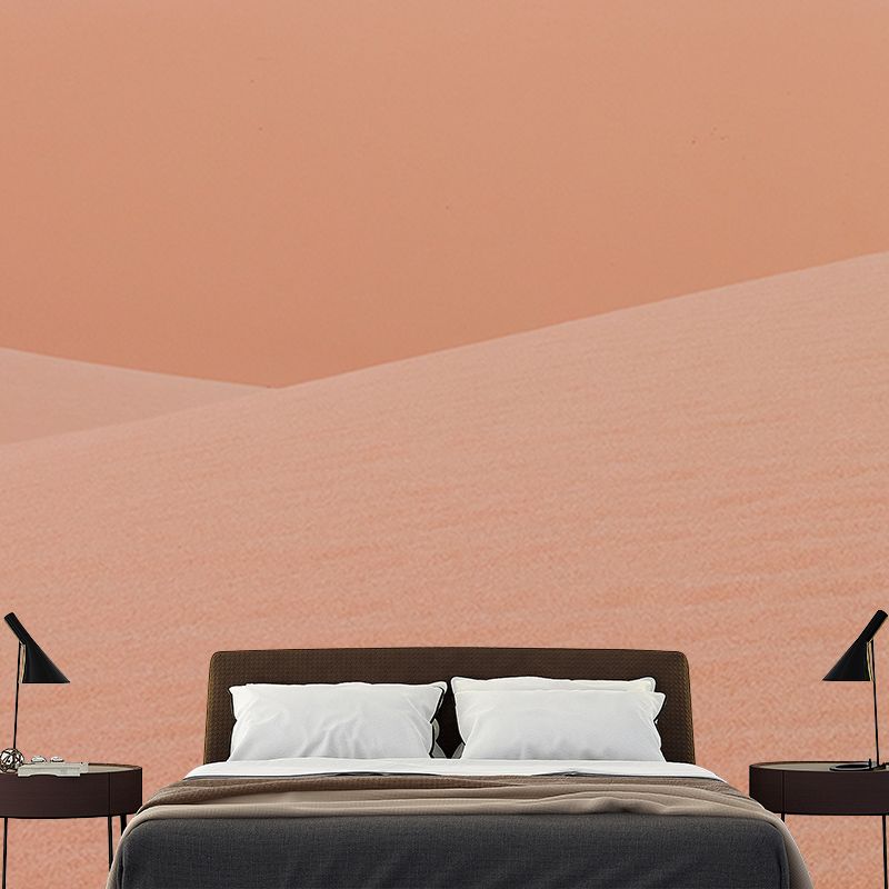 Dry Desert Wall Mural Decal for Reading Room, Personalized Size Available