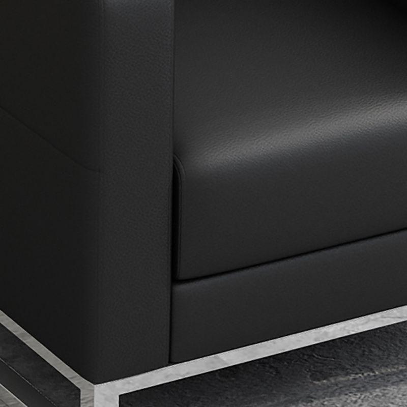 High Wear Resistance Tuxedo Arm Sofa High Tear Resistance Contemporary Sofa for Bonus Room
