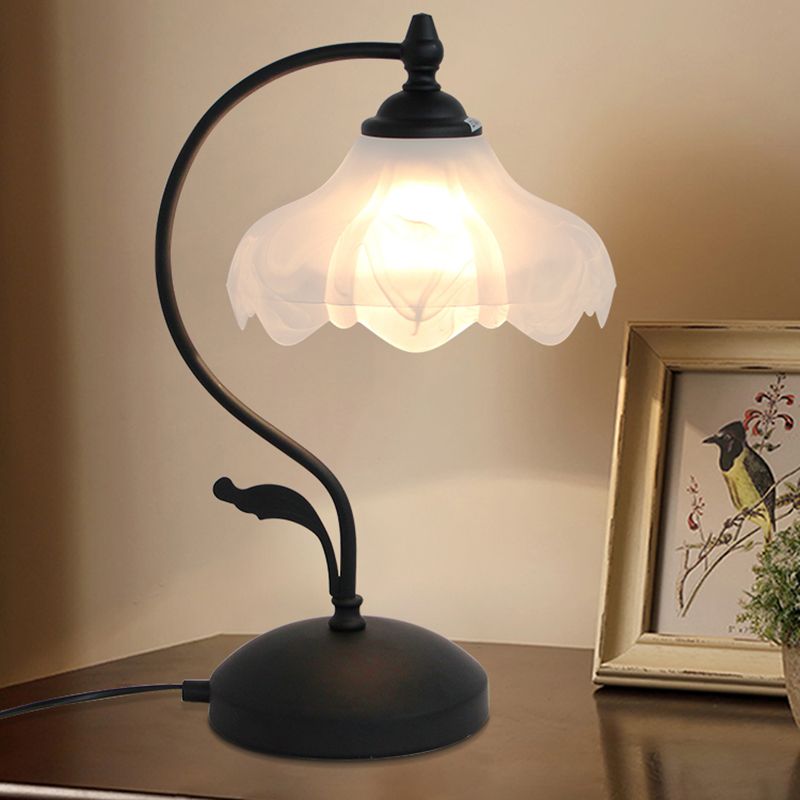 Éclairage d'éclairage de bureau domestique créatif en verre de la lampe de ménage pour le salon