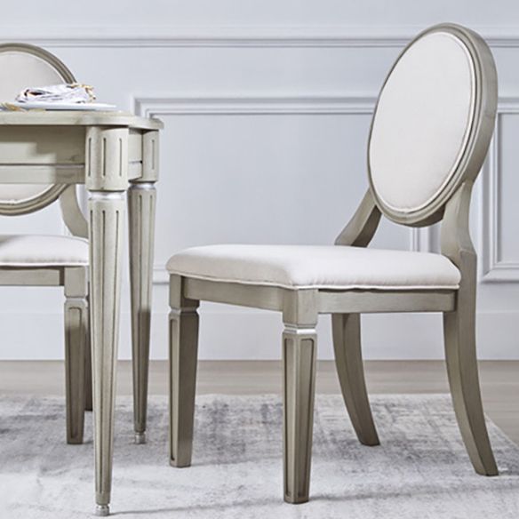 Modern Farmhouse Dining Table Set with 4 Legs Base Dining Room Furniture for Home Use