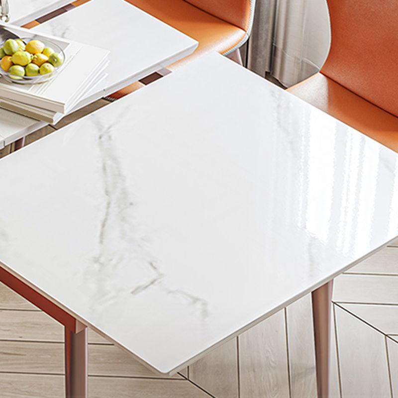 Simplicity Sintered Stone Kitchen Table Home Extendable Dining Desk