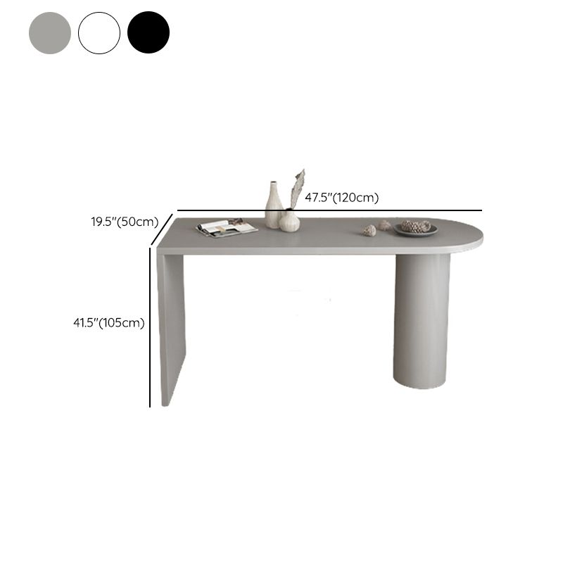 Indoor Wood Bar Table Industrial Double Pedestal Bar Height Table