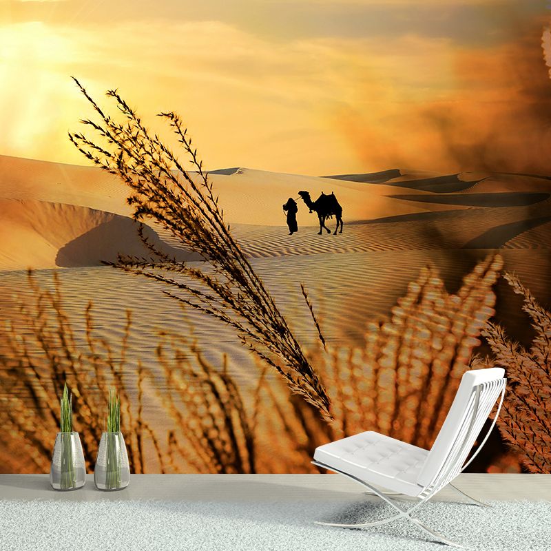 Desert Scenery Mural Wall Paper Home Decorations for Kitchen Livingroom