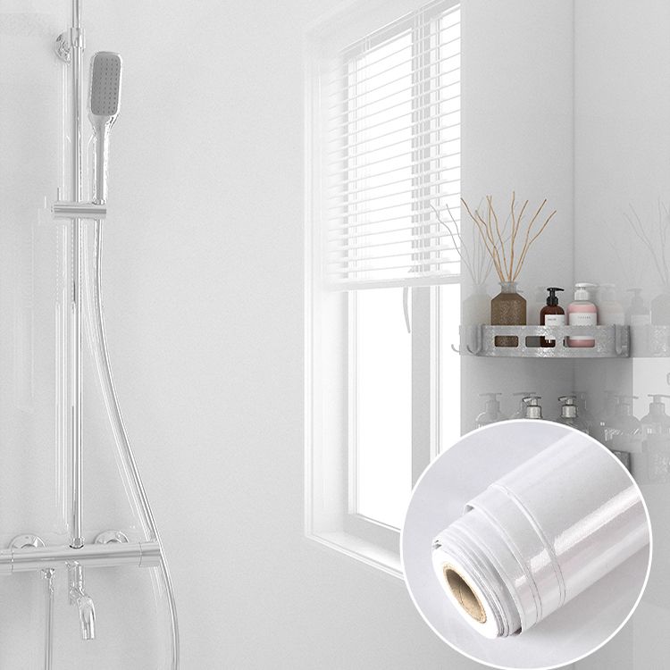 Modern Backsplash Wall Tile PVC Rectangular Self Adhesive Wallpaper for Bathroom