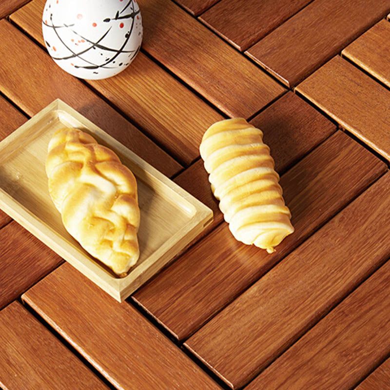 Classical Decking Tiles Natural Wood Waterproof Smooth Outdoor Flooring