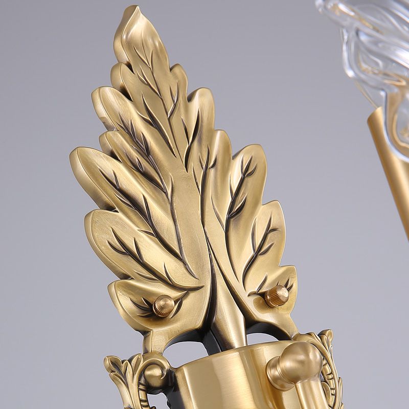 Traditionele stijl gewapende wand gemonteerd licht metalen ijdelheid wandlampen voor badkamer